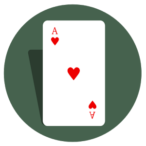 21 card rummy circle icon